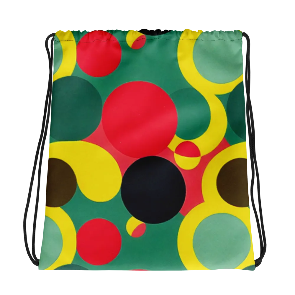 Modular Eclipse on Drawstring Bag — Photo