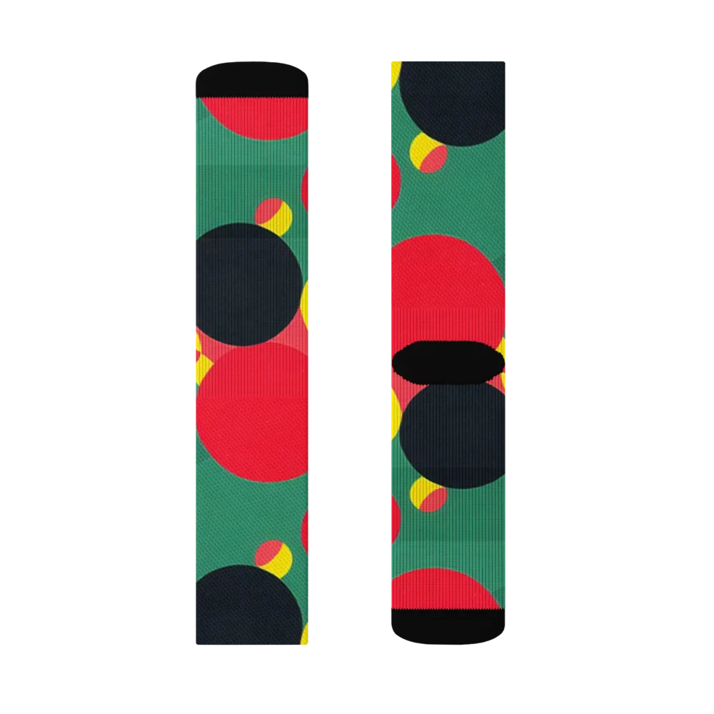 Modular Eclipse on Socks — Left Sock