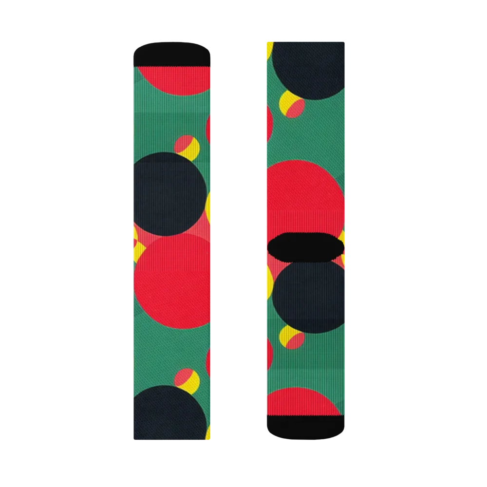 Modular Eclipse on Socks — Right Sock