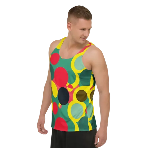 Modular Eclipse on a Men's Tank Top