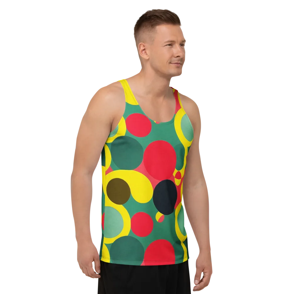 Modular Eclipse on Men's Tank Top — Right Front