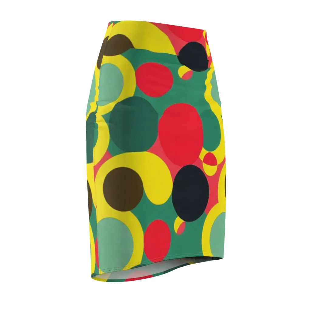 Modular Eclipse on Pencil Skirt — Front Side