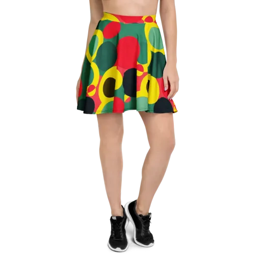 Modular Eclipse on a Skater Skirt