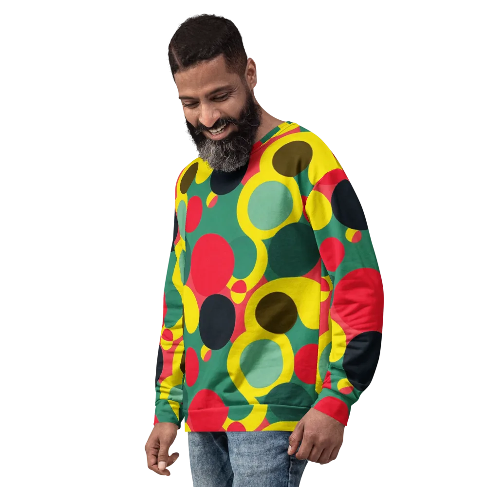 Modular Eclipse on Sweatshirt — Left Front