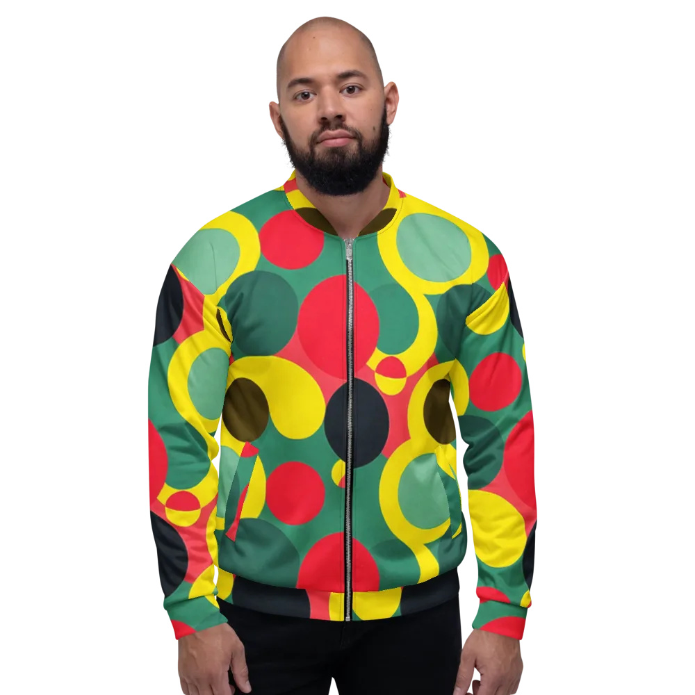 Modular Eclipse on Bomber Jacket — Front