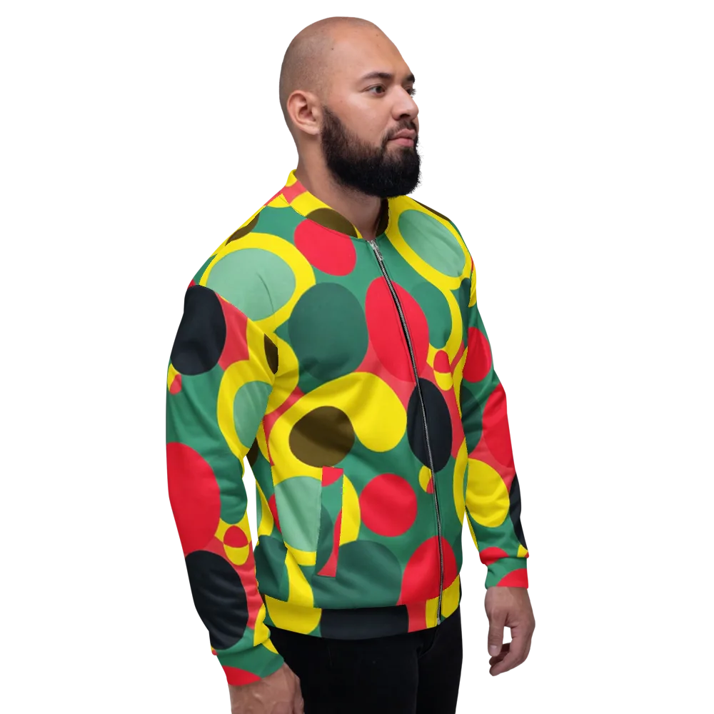Modular Eclipse on Bomber Jacket — Right