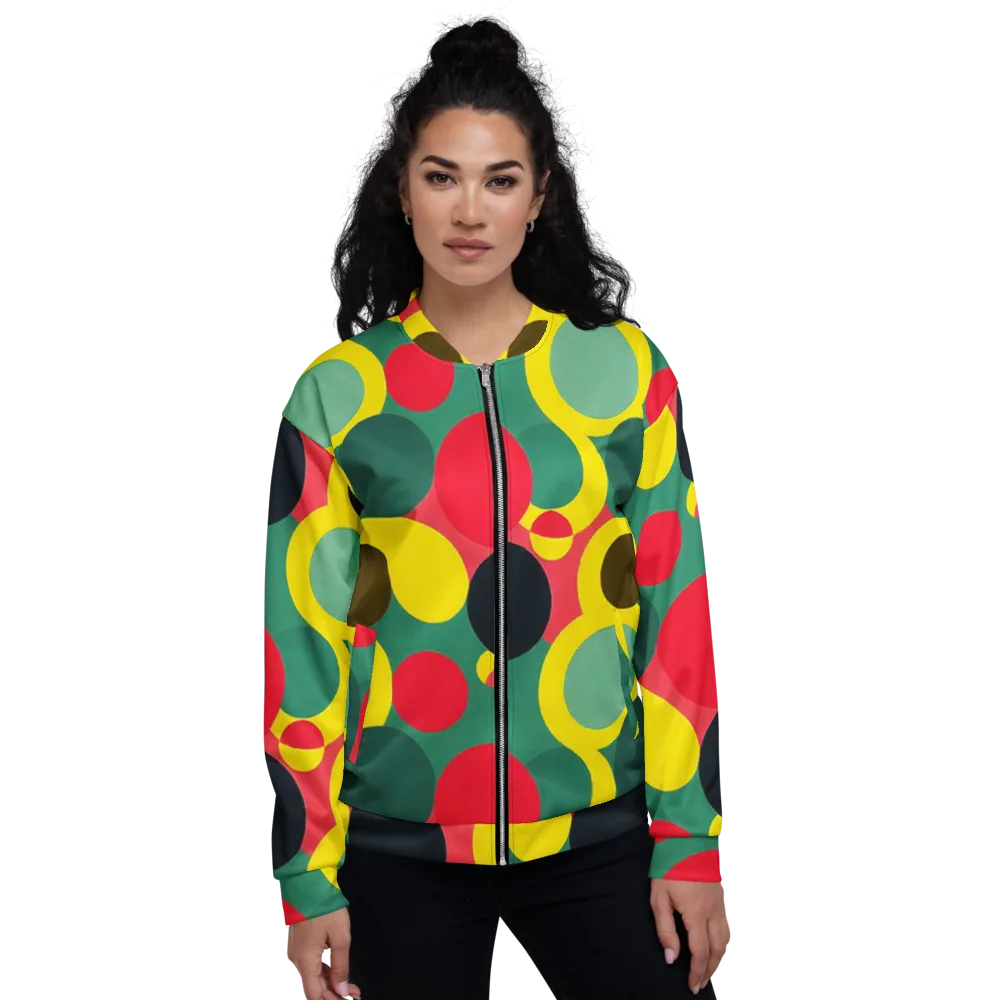 Modular Eclipse on Bomber Jacket — Front