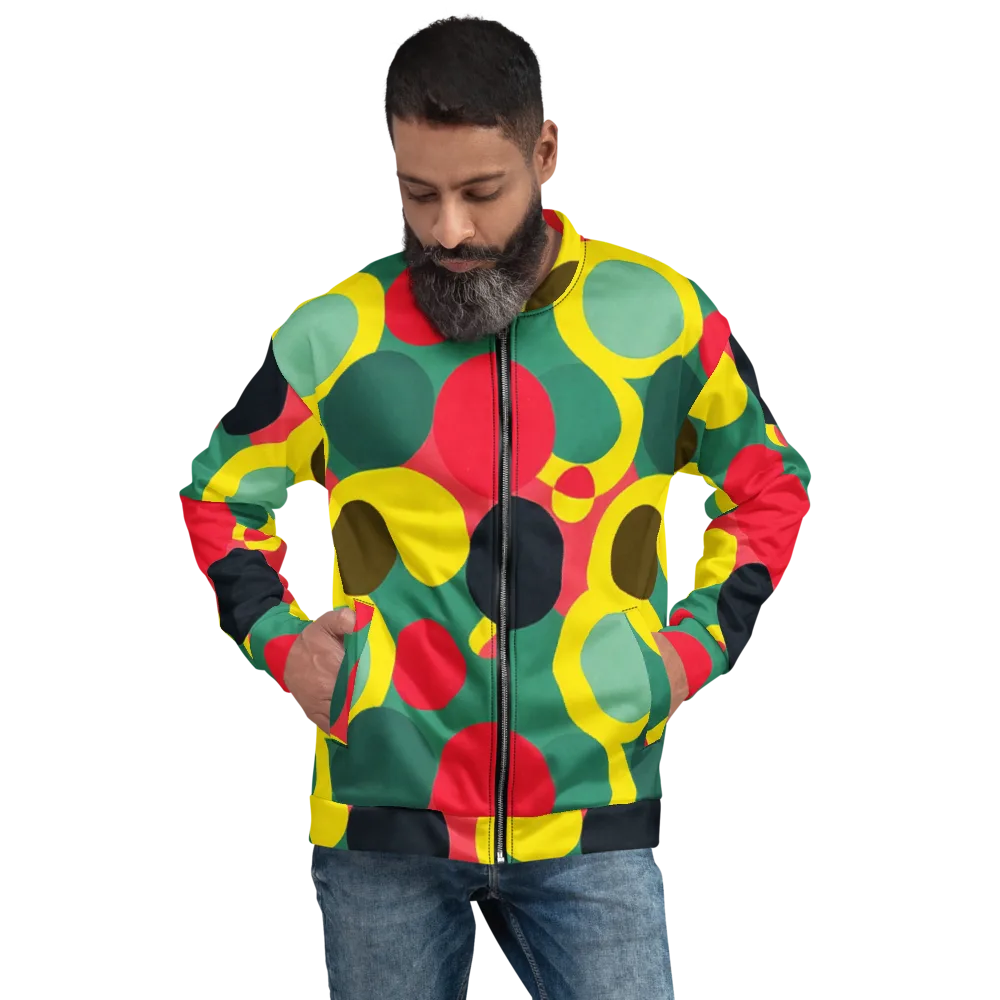 Modular Eclipse on Bomber Jacket — Front