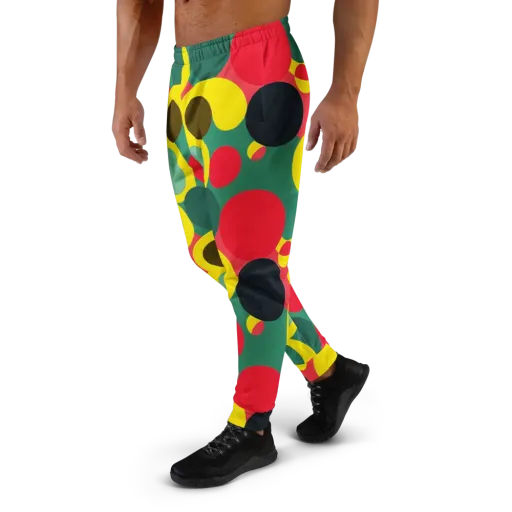 Modular Eclipse on a Men's Joggers