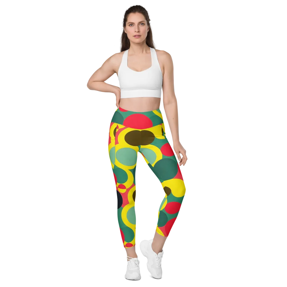 Modular Eclipse on Leggings with Pockets — Front