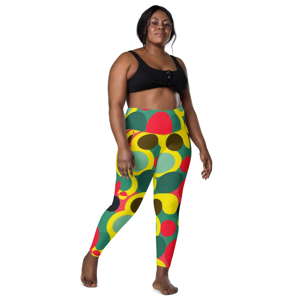 Modular Eclipse on Leggings with Pockets — Front
