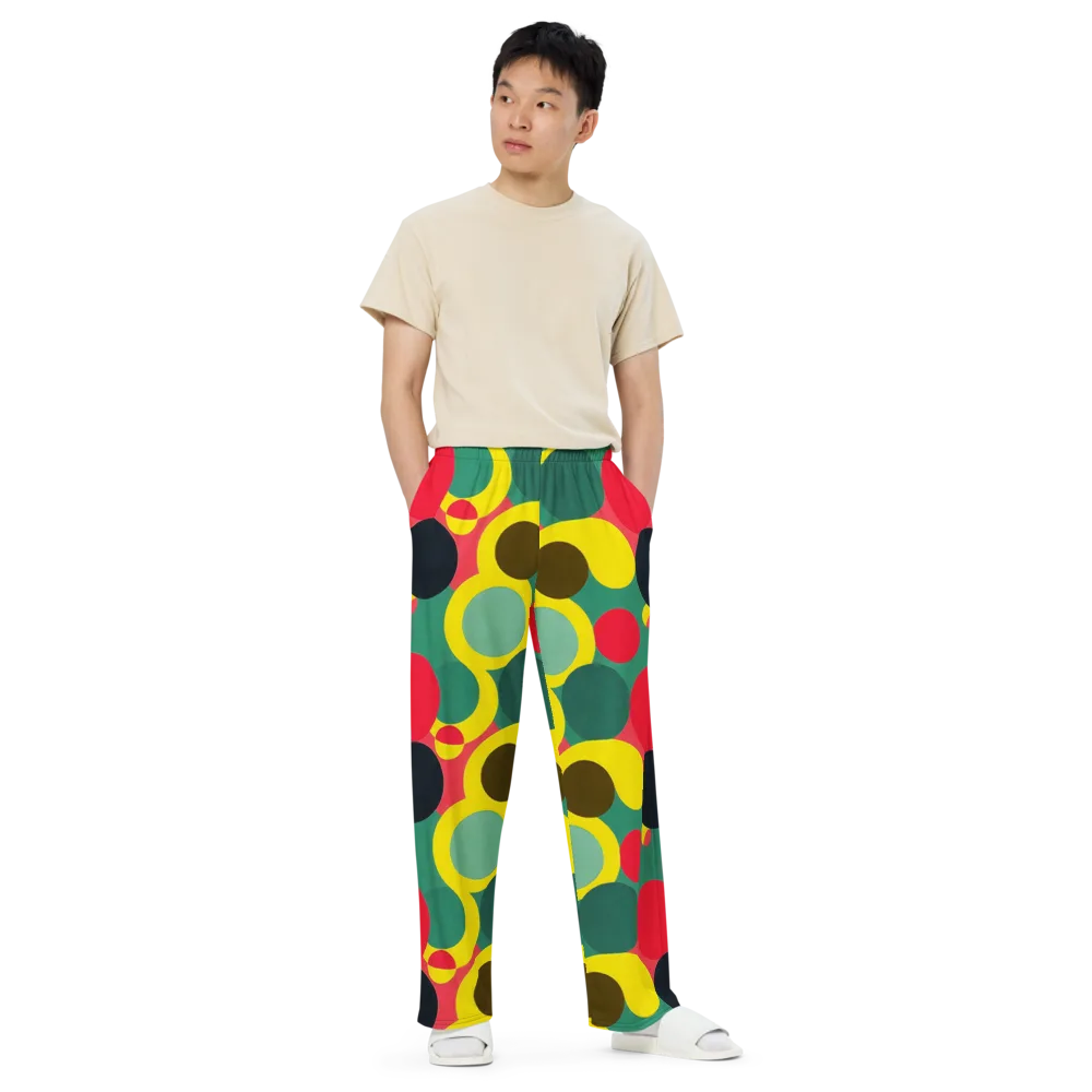 Modular Eclipse on Wide-Leg Pants — Front