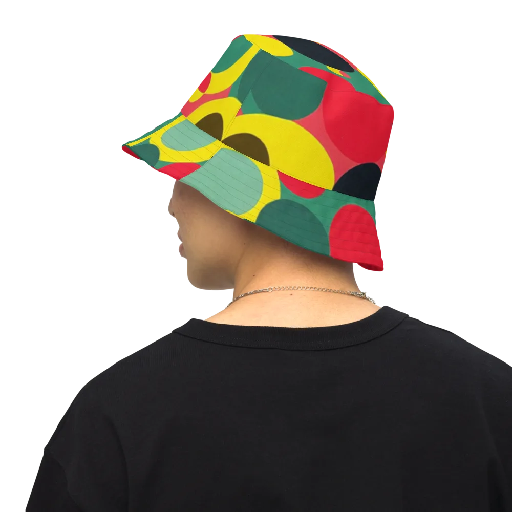 Modular Eclipse on Reversible Bucket Hat — Back Inside