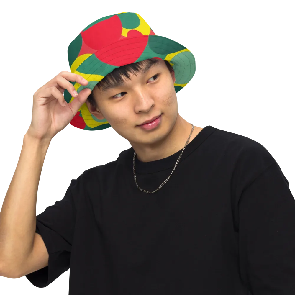 Modular Eclipse on Reversible Bucket Hat — Front Inside