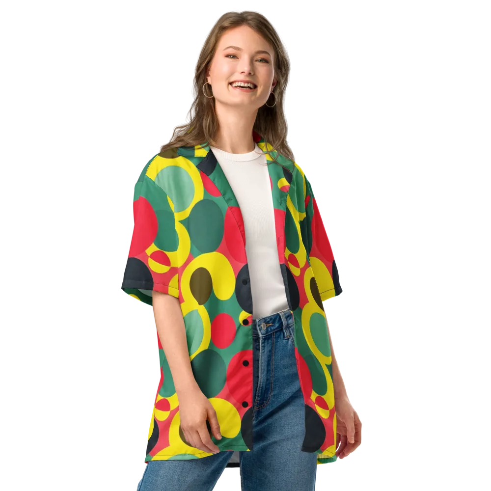 Modular Eclipse on Button Shirt — Front