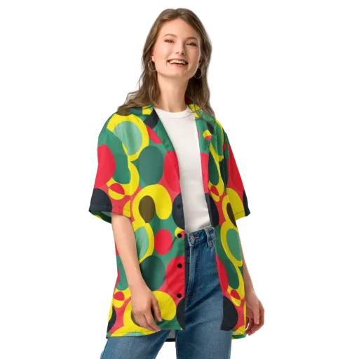 Modular Eclipse on a Button Shirt