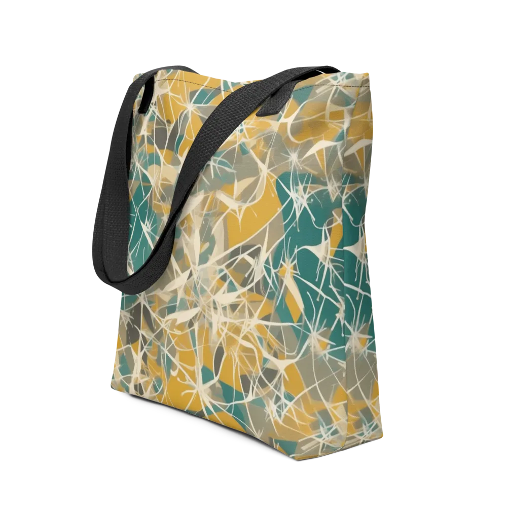 Ochre Interference on Tote Bag — Front