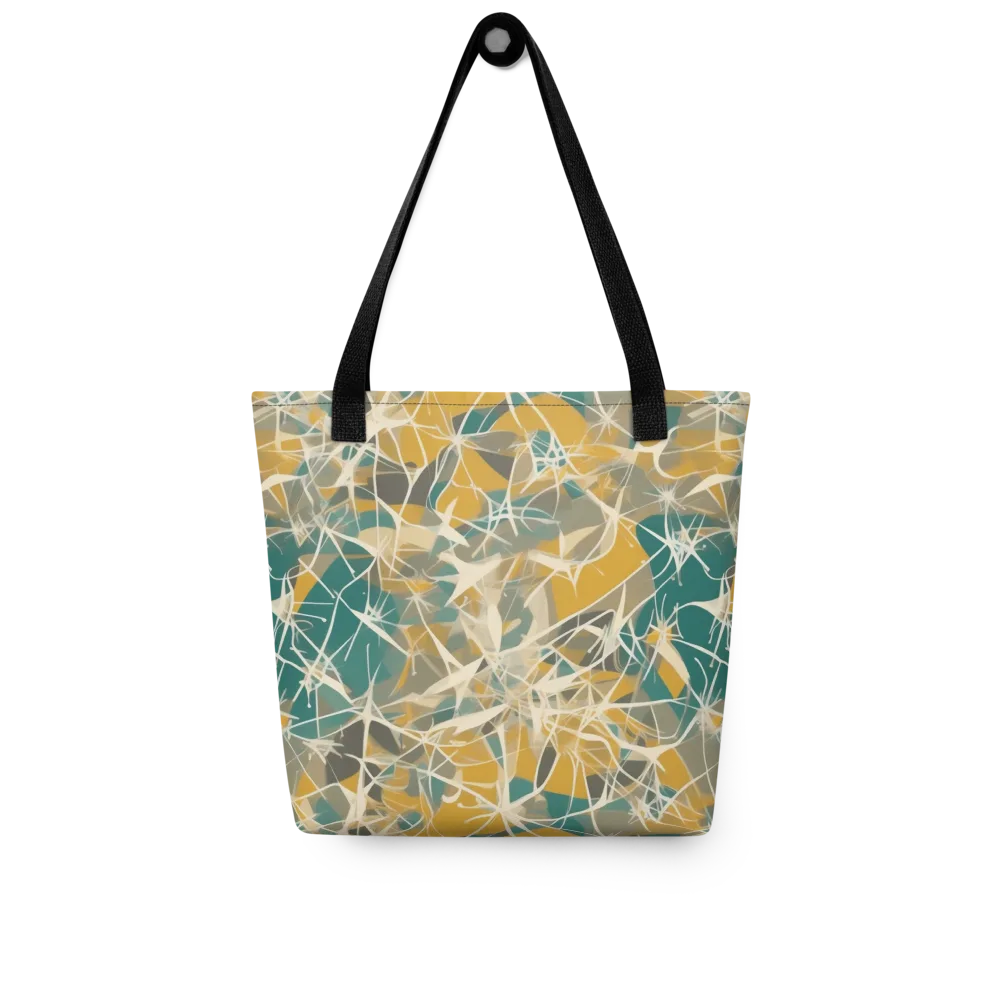 Ochre Interference on Tote Bag — Front
