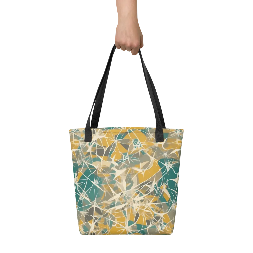 Ochre Interference on Tote Bag — Front