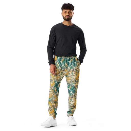 Ochre Interference on a Men's Joggers