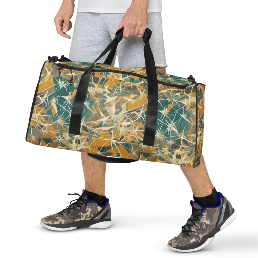 Ochre Interference on a Duffle Bag