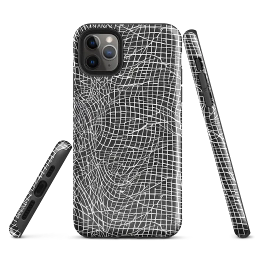 Obsidian Lattice on a Tough Case for iPhone®