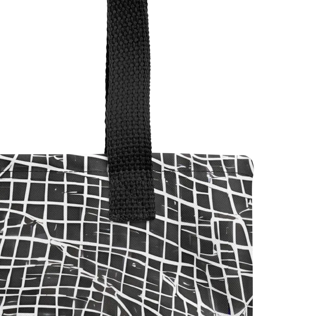 Obsidian Lattice on Tote Bag — Product details