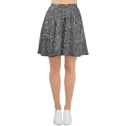 Obsidian Lattice on a Skater Skirt