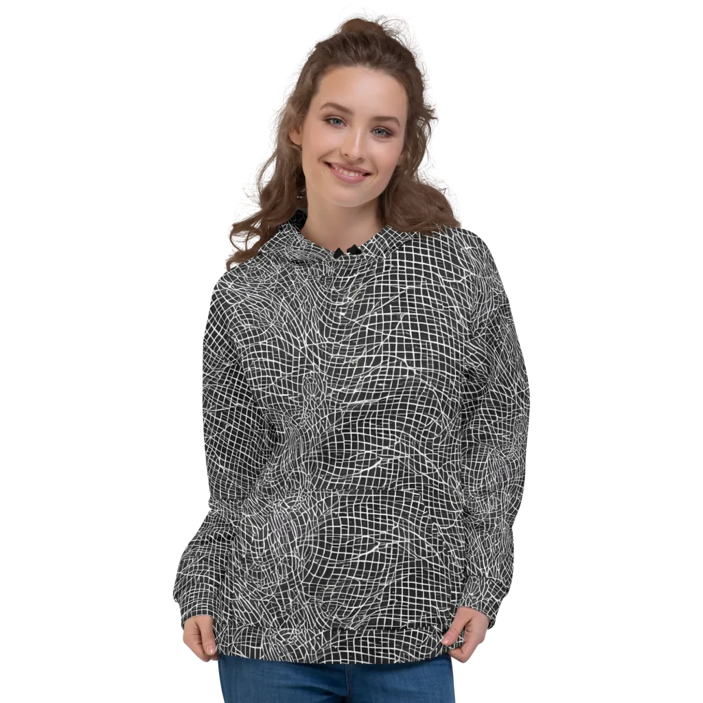 Obsidian Lattice on Hoodie — Front