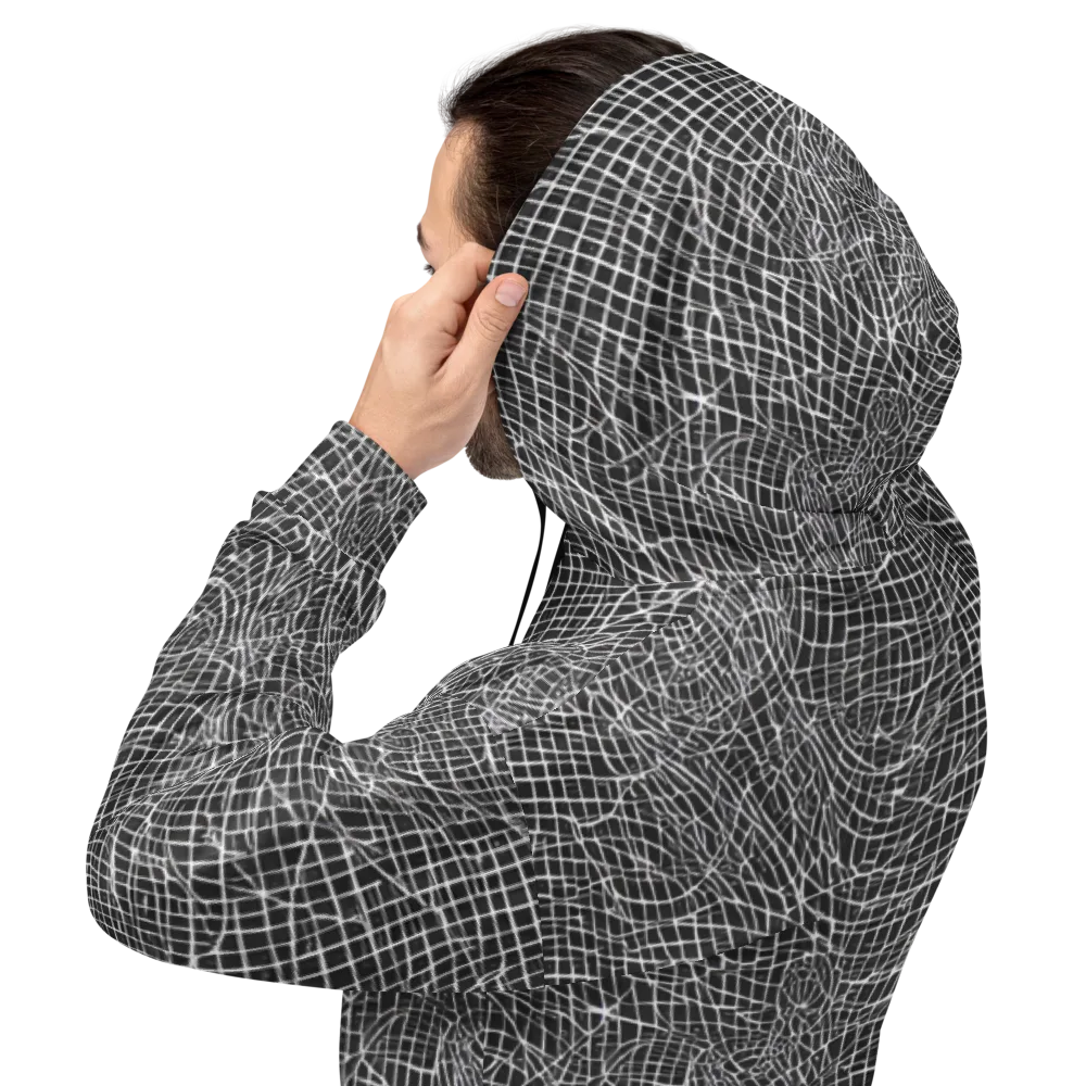 Obsidian Lattice on Hoodie — Back