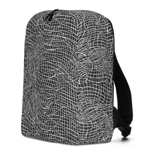 Obsidian Lattice on a Minimalist Backpack