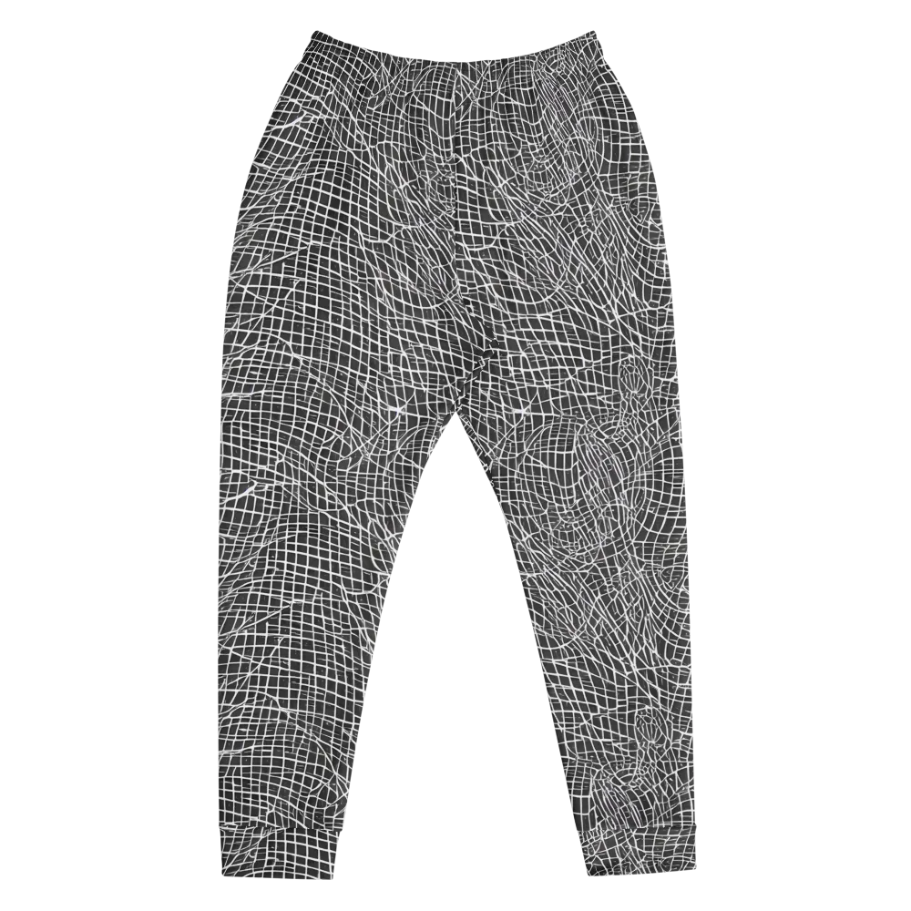Obsidian Lattice on Men's Joggers — Front