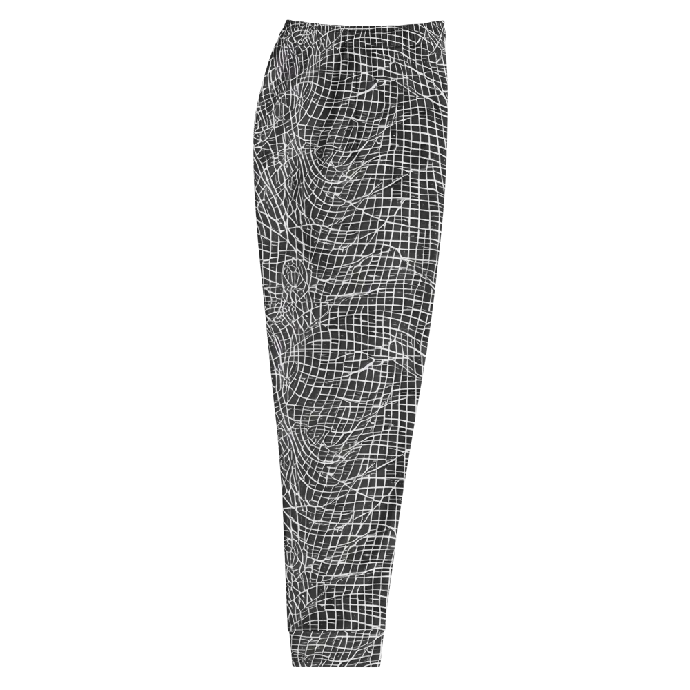 Obsidian Lattice on Men's Joggers — Right