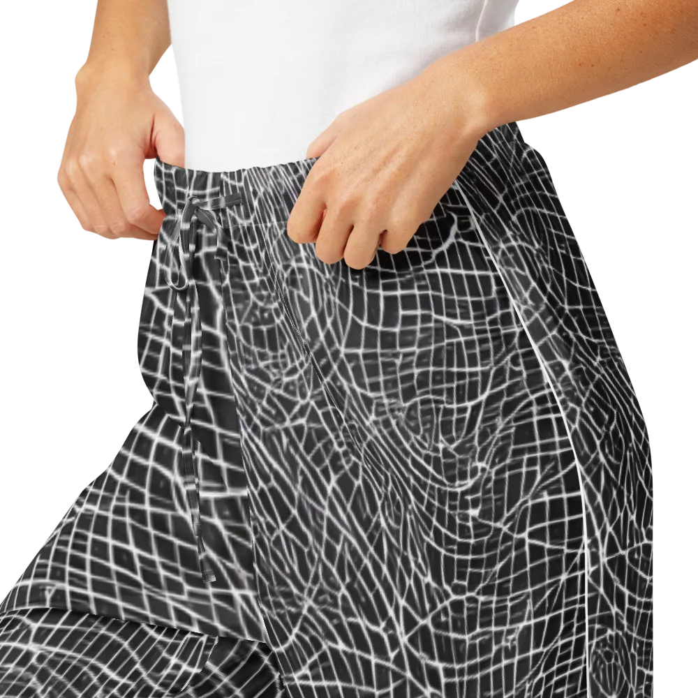 Obsidian Lattice on Women's Pajama Pants — Product details