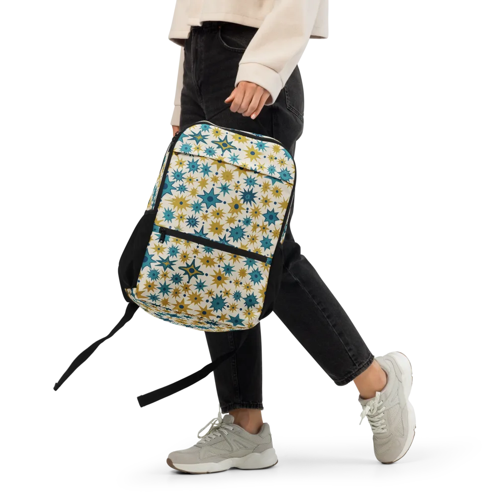 Starburst Bazaar on Utility Backpack — Front