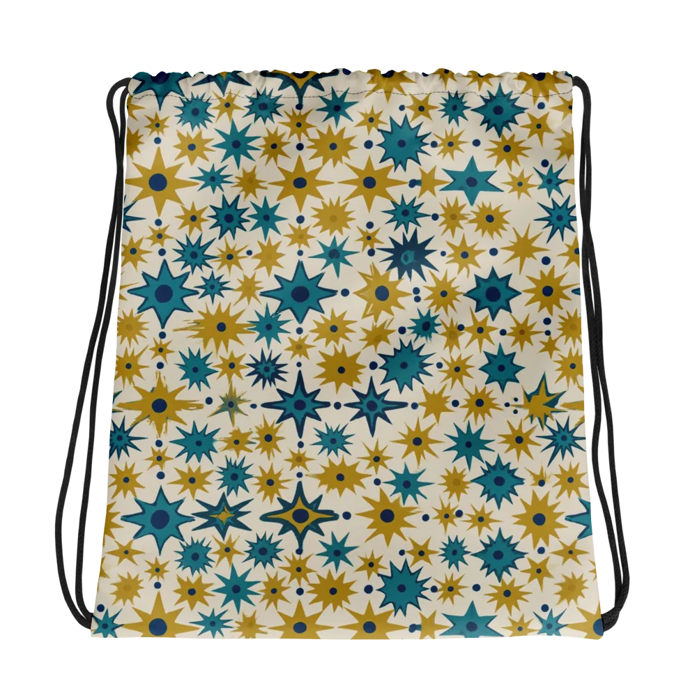 Starburst Bazaar on Drawstring Bag — Photo