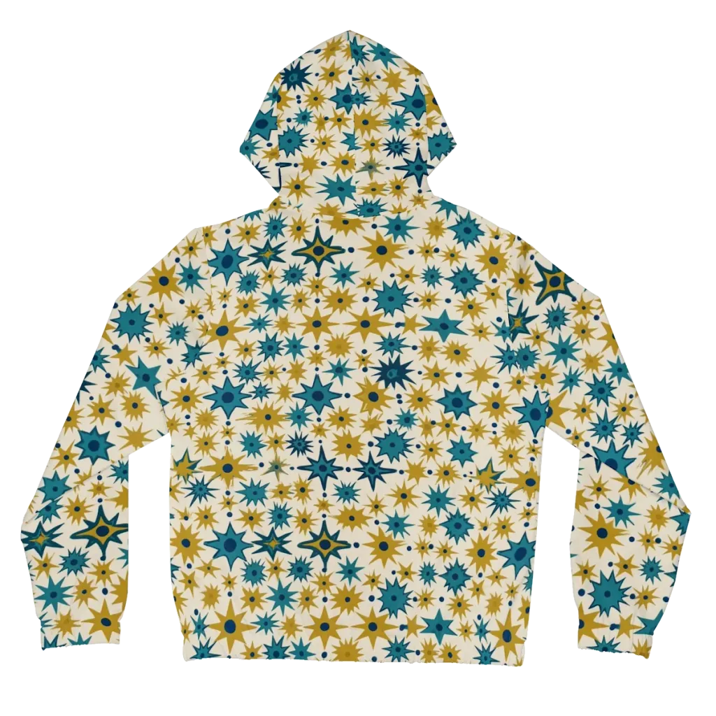 Starburst Bazaar on Women's Full-Zip Hoodie — Back