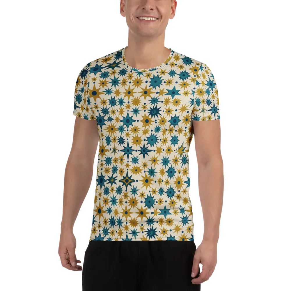 Starburst Bazaar on Men's Athletic T-Shirt — Front