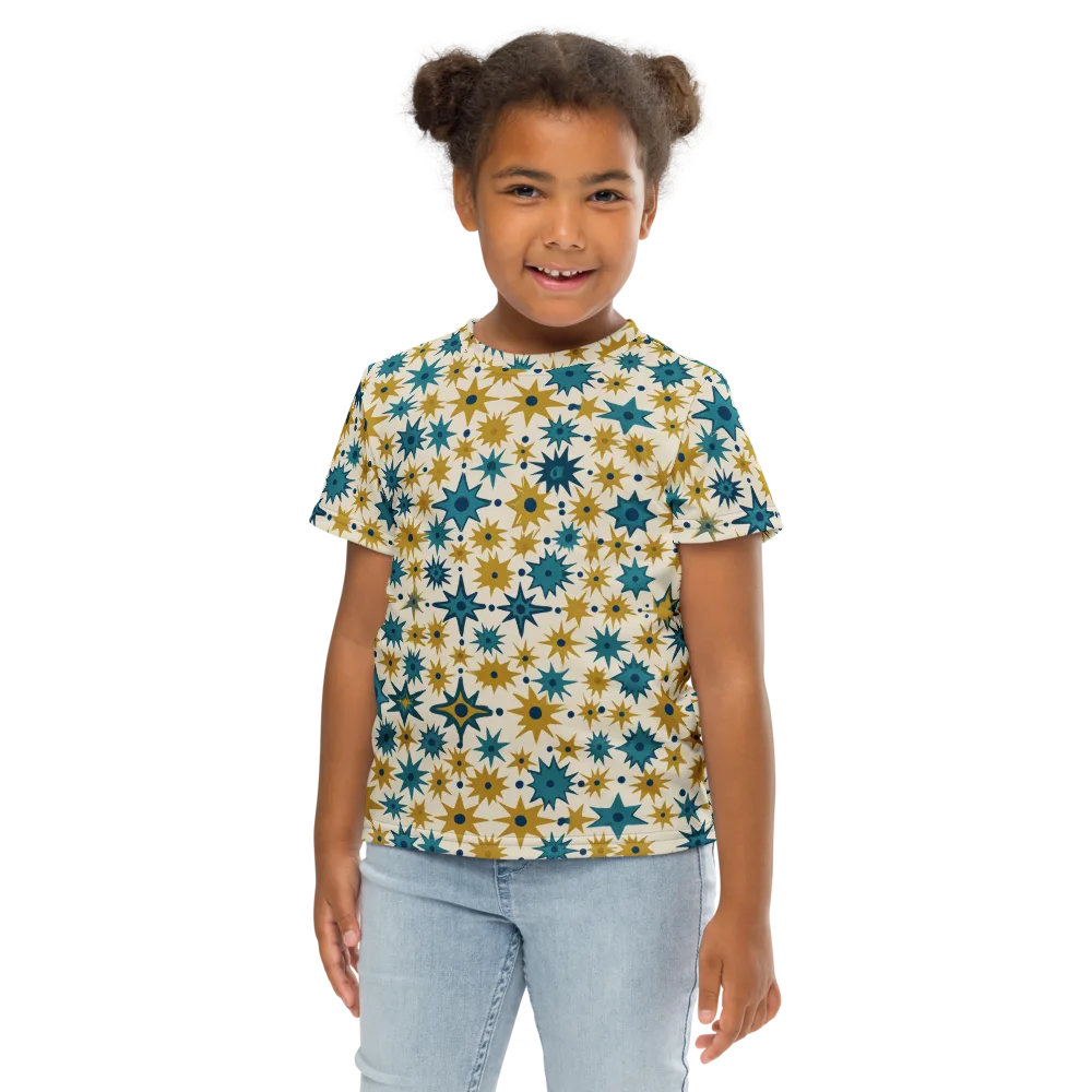 Starburst Bazaar on Kids Crew Neck T-Shirt — Front