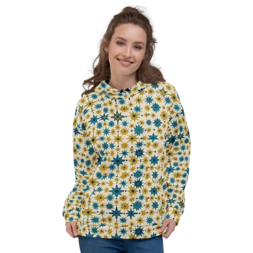 Starburst Bazaar on a Hoodie
