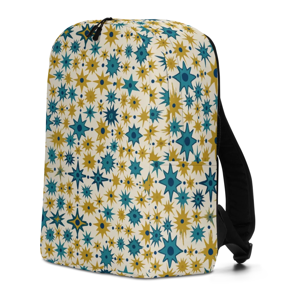 Starburst Bazaar on Minimalist Backpack — Left