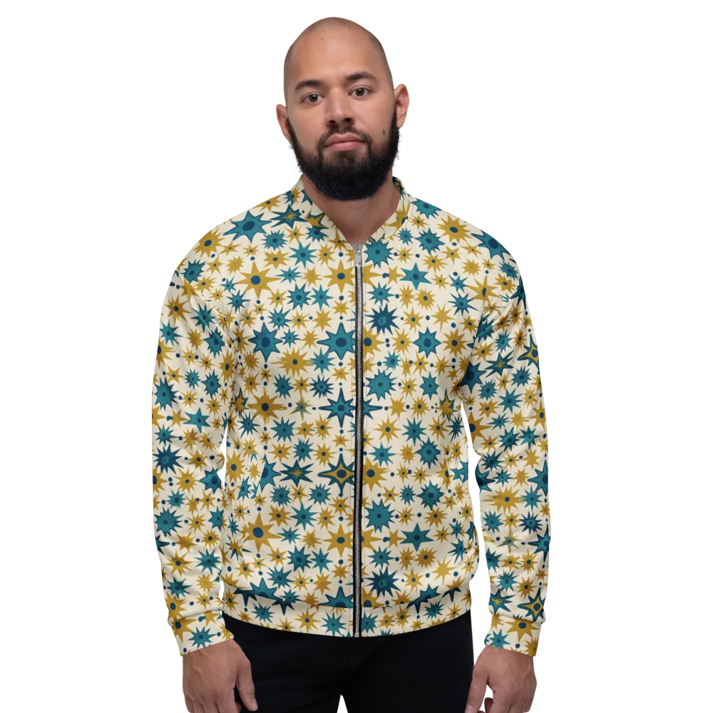 Starburst Bazaar on Bomber Jacket — Front
