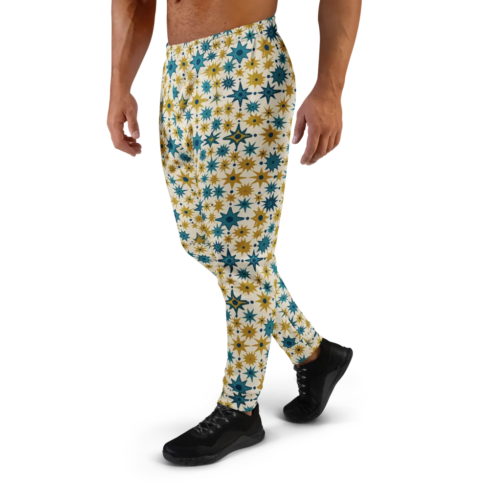 Starburst Bazaar on Men's Joggers — Left
