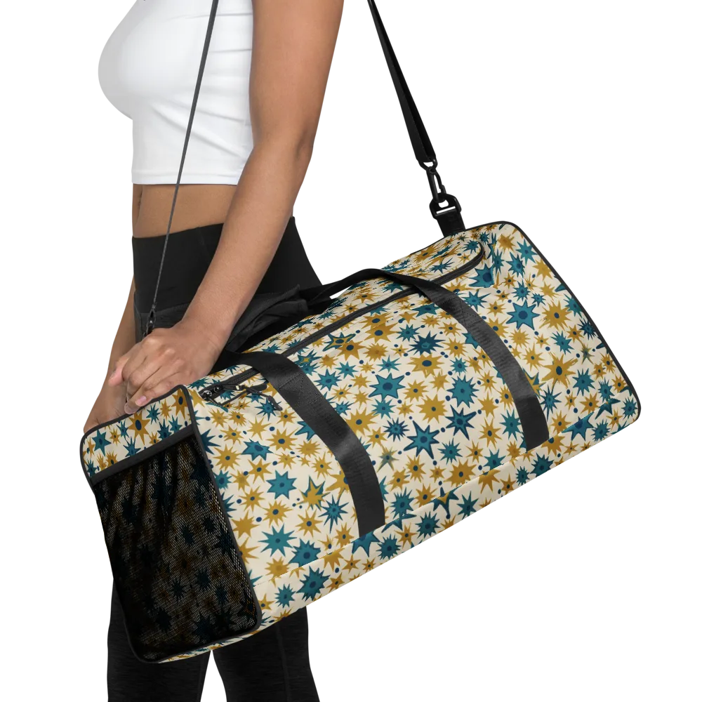 Starburst Bazaar on Duffle Bag — Front