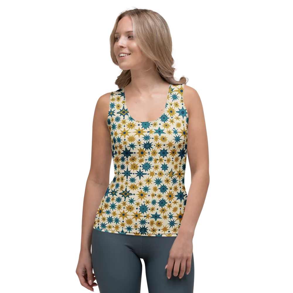 Starburst Bazaar on Women's Tank Top — Front