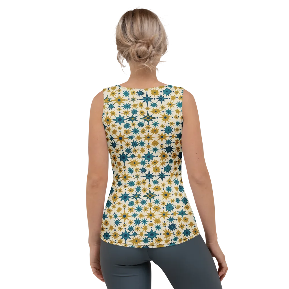 Starburst Bazaar on Women's Tank Top — Back
