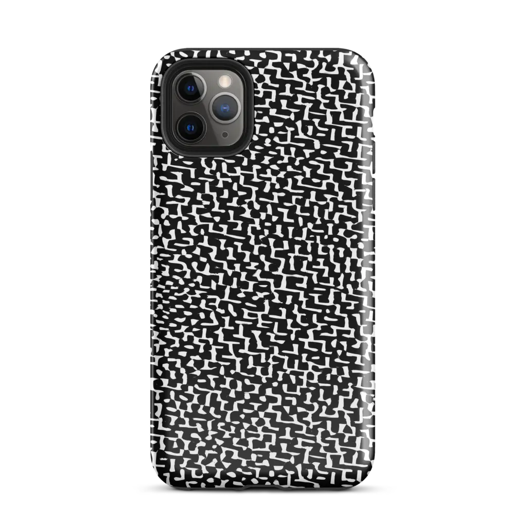 Ink Maze on Tough Case for iPhone® — Front