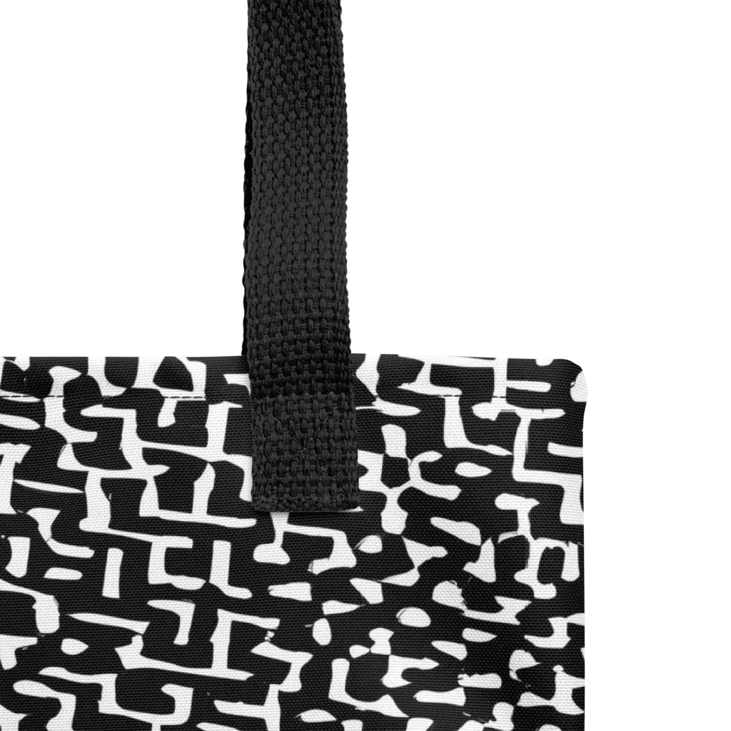 Ink Maze on Tote Bag — Product details