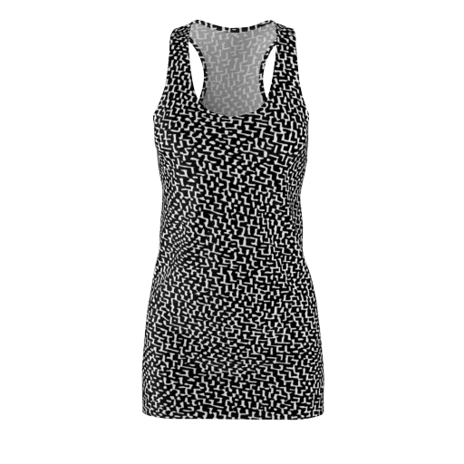 Ink Maze on a Racerback Dress