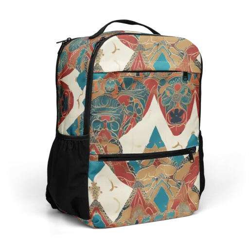 Teal Caravan on a Utility Backpack